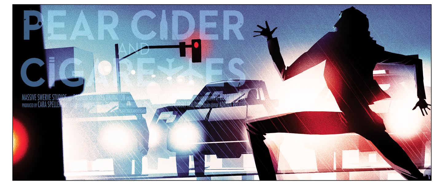 "TECHNO RUN" - PEAR CIDER AND CIGARETTES MOVIE POSTER