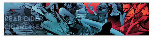 "BLUE PARTY PAN" - PEAR CIDER & CIGARETTES MOVIE PRINT