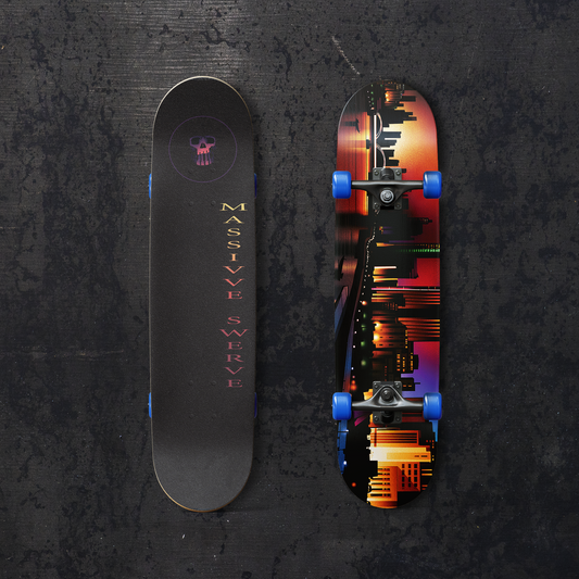White Swan | 100% Canadian Maple Skateboard Deck