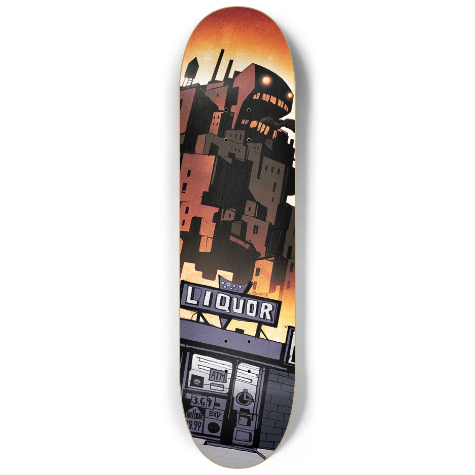 Ghetto Monster | 100% Canadian Maple Skateboard Deck