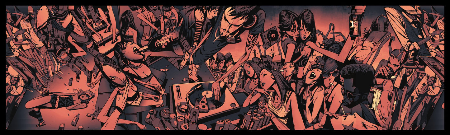 Red Party Remaster print